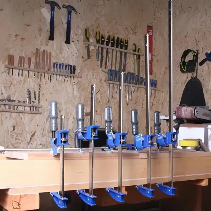 Pinces pince à barre robuste 6/12/18/24 pouces outil de serrage rapide pour le travail du bois