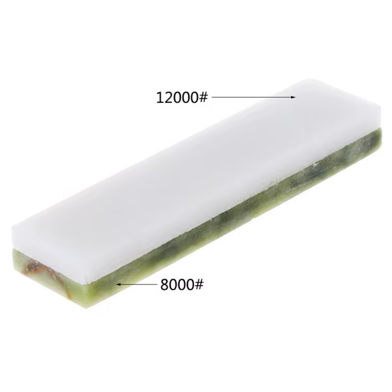8000/12000 # Outil d'affûtage de couteau double face 2 en 1 Pierre à aiguiser durable