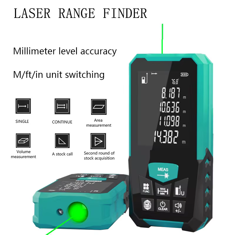 Télémètre laser, source laser verte