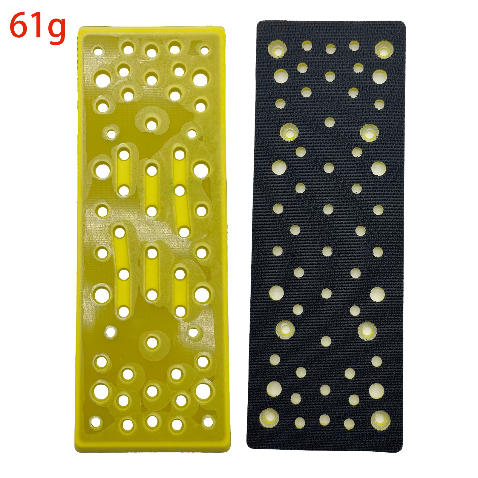 Plateau de Machine à papier de verre électrique rectangulaire 70 × 198mm pour meuleuse