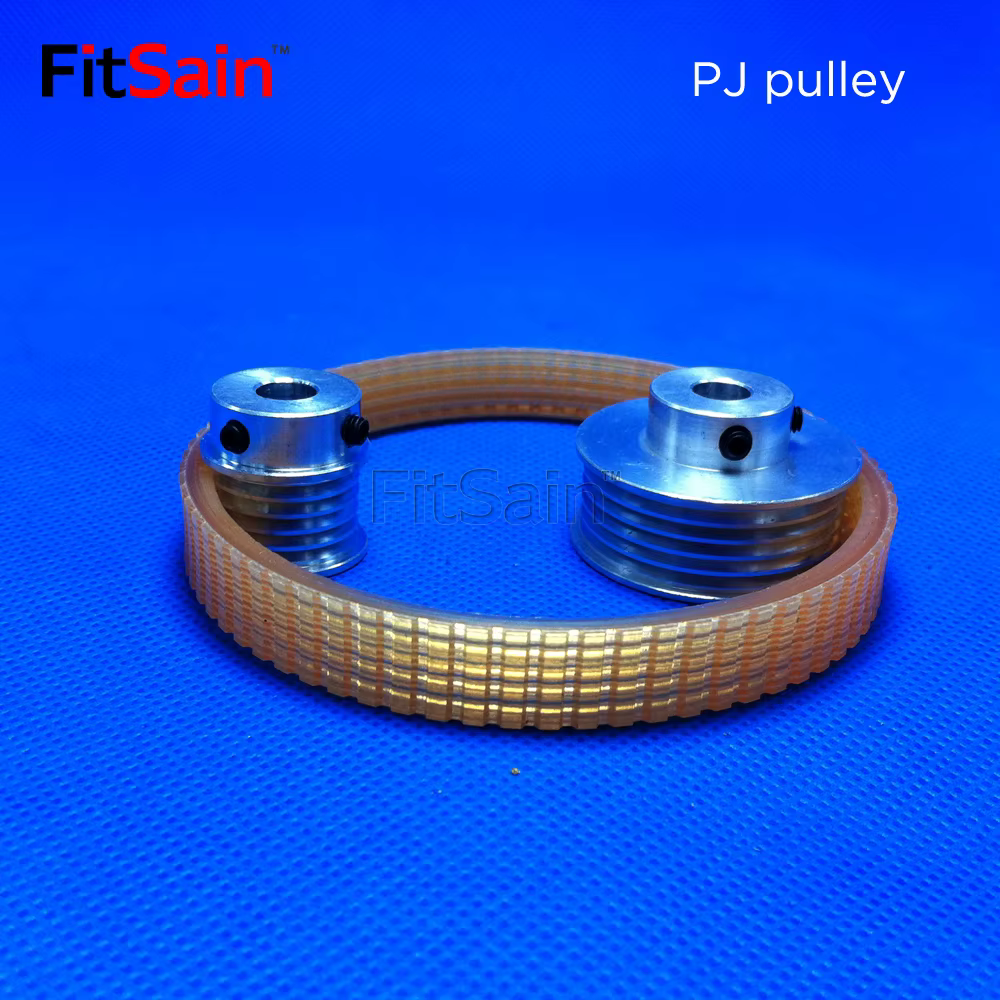 FitSain-multi cale 5PJ poulie à courroie 20mm + 37mm 5 fentes électrique raboteuse mini table scie