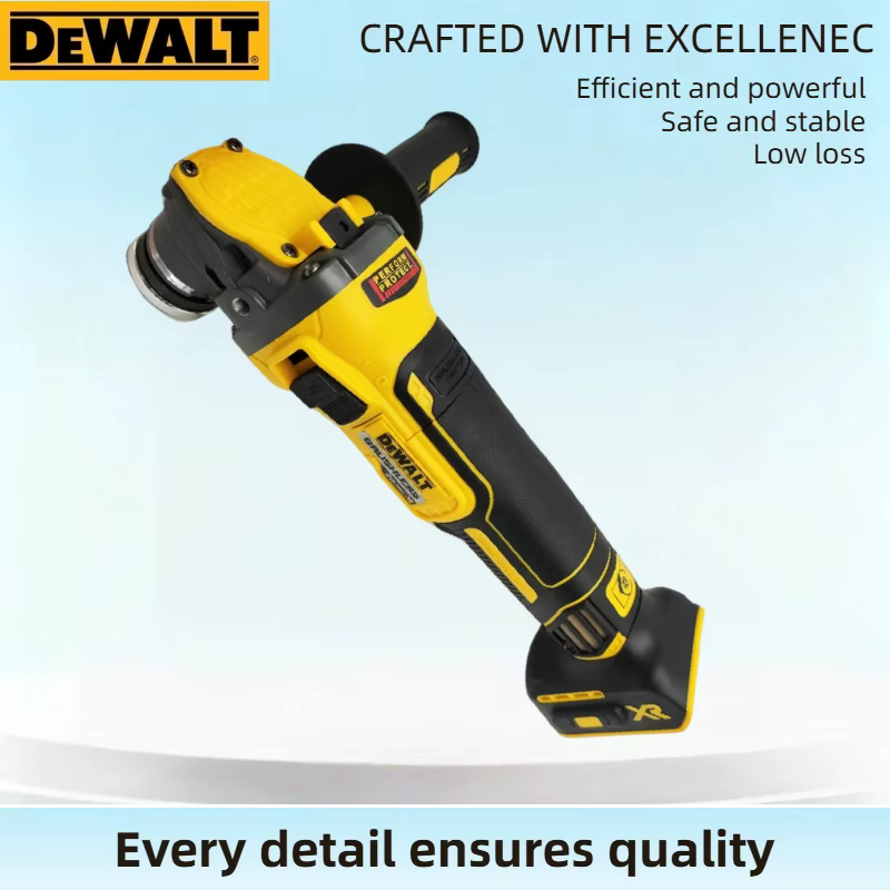 Meuleuse d'angle sans fil DEWALT DCG409 20V | Machine de découpe et de polissage professionnelle 125 mm 9000 tr/min