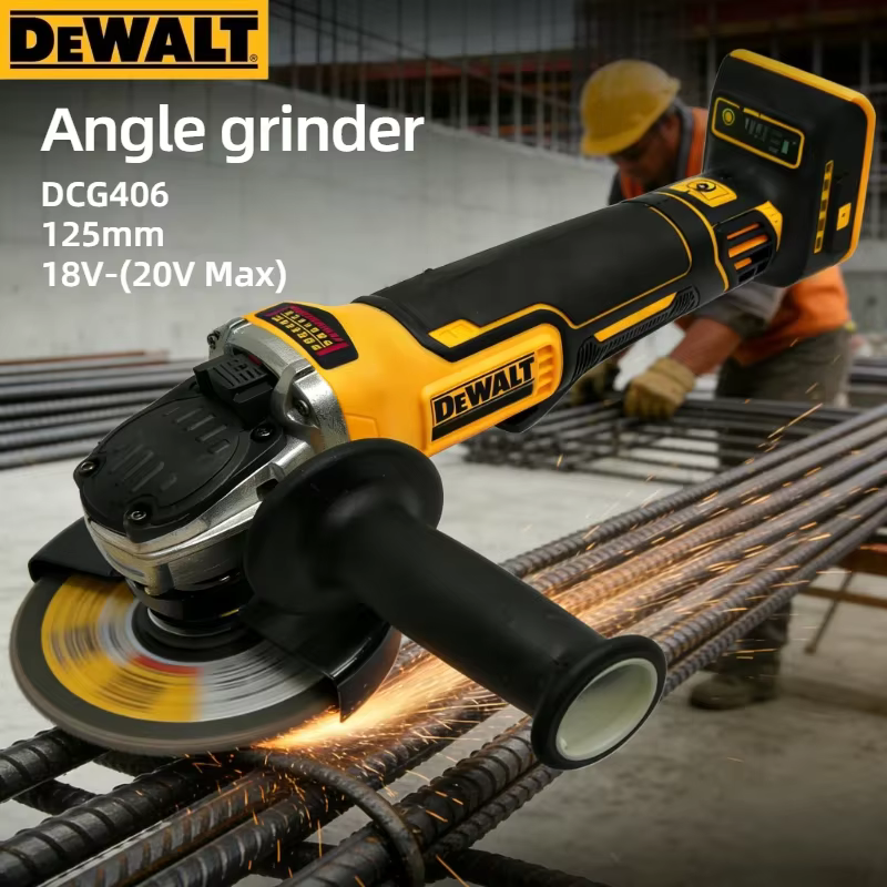 Dewalt DCG406 125/100mm Meuleuse d'angle sans fil sans balais 9000RPM