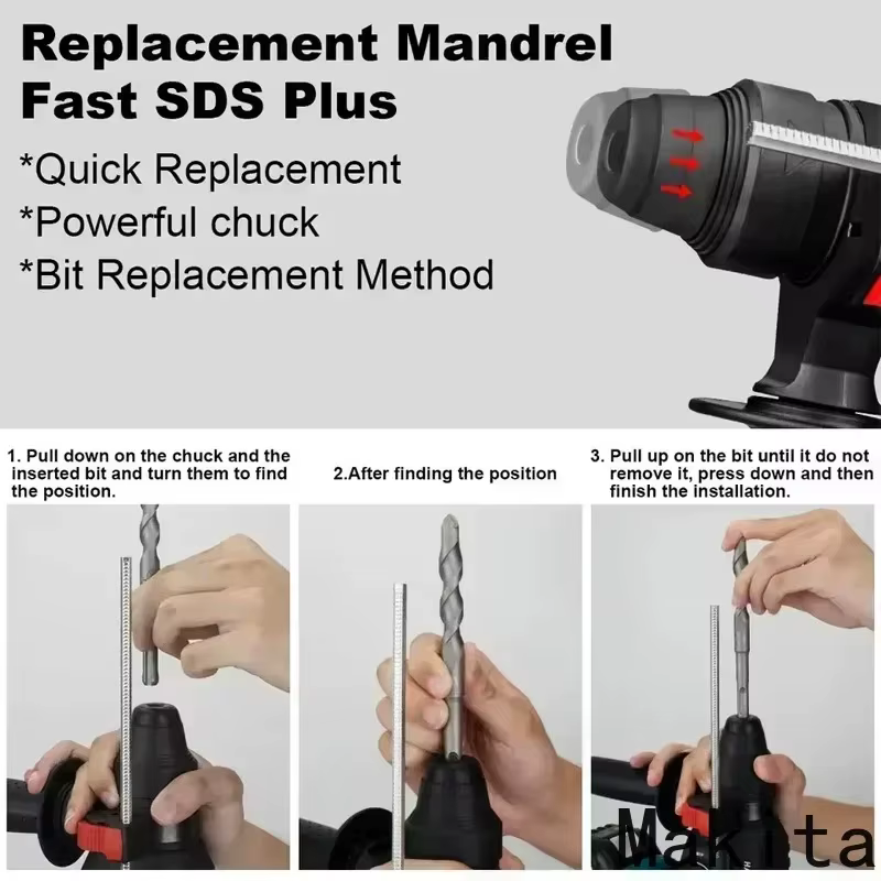 Marteau électrique sans fil Makita