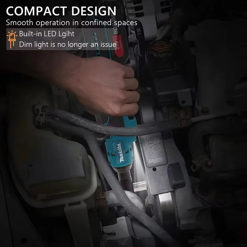 Makita 18V 10/13/15mm clé à cliquet sans brosse pilote sans fil multifonction clé électrique à vitesse Variable outils électriques