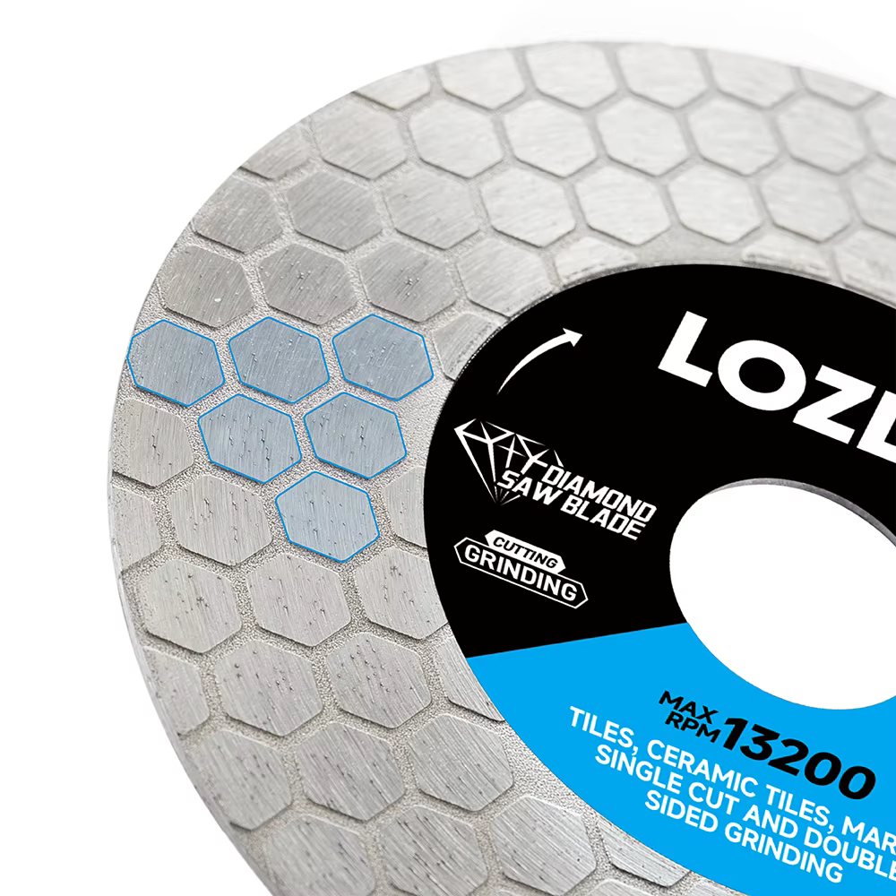 Disque de coupe et de meulage diamanté LOZLIN 115/125 mm