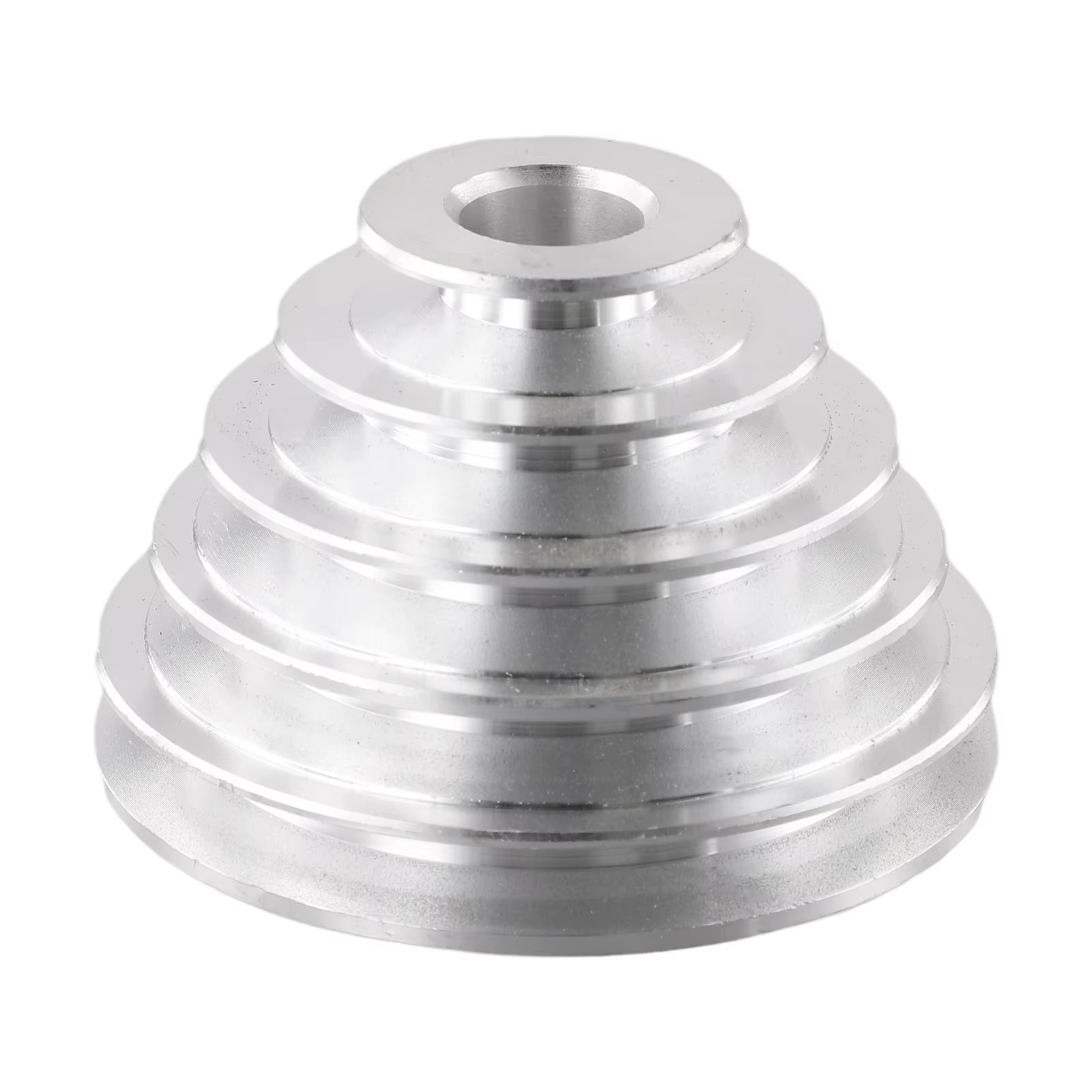 Perceuse à moteur, roue de poulie pagode d'entraînement, trous de 14mm, diamètre extérieur 36-46-60-74mm, aluminium de haute qualité solide et robuste