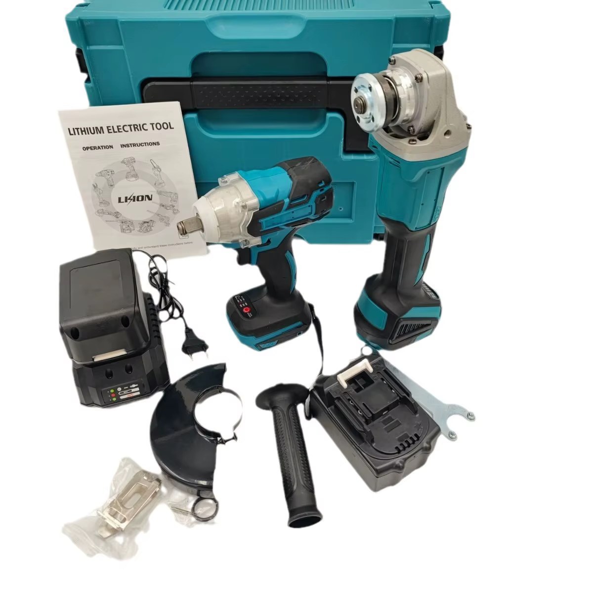 Ensemble d'outils électriques sans fil 20V 6-en-1 8-en-1 multifonctionnel avec perceuse