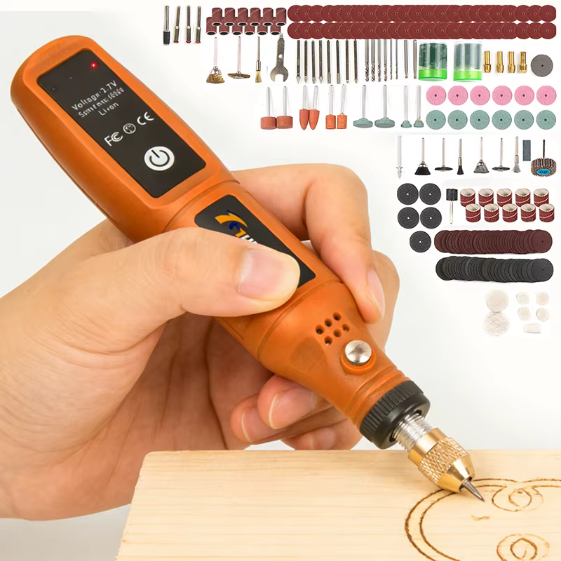 Mini ensemble d'outils rotatifs électriques sans fil