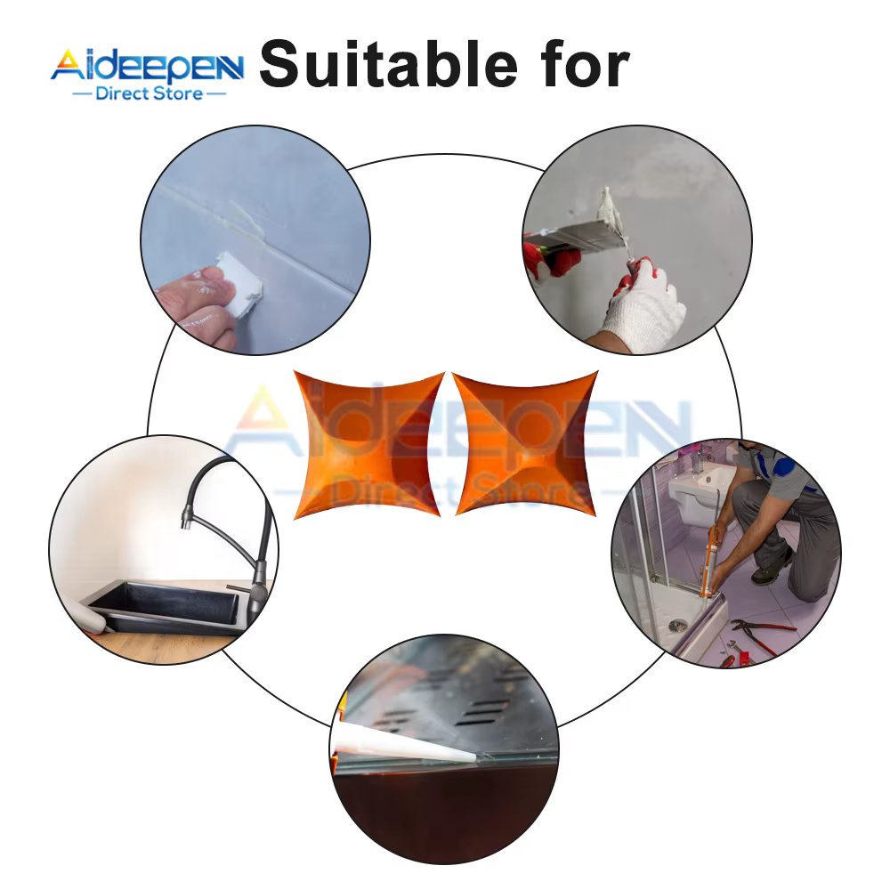 Kit de finition d'épandeur d'outil de mastic de Silicone