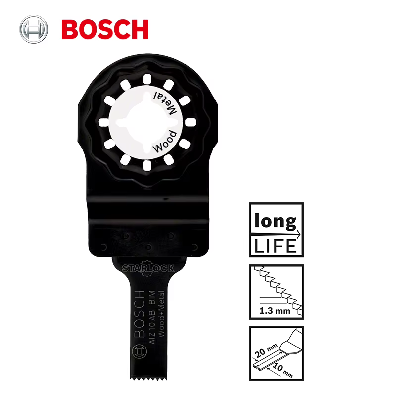 Bosch-Lame de Scie Oscillante Starlock AIZ 10 AB