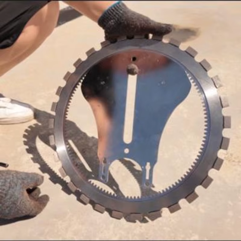 Scie circulaire électrique sans balais 5000W pour béton