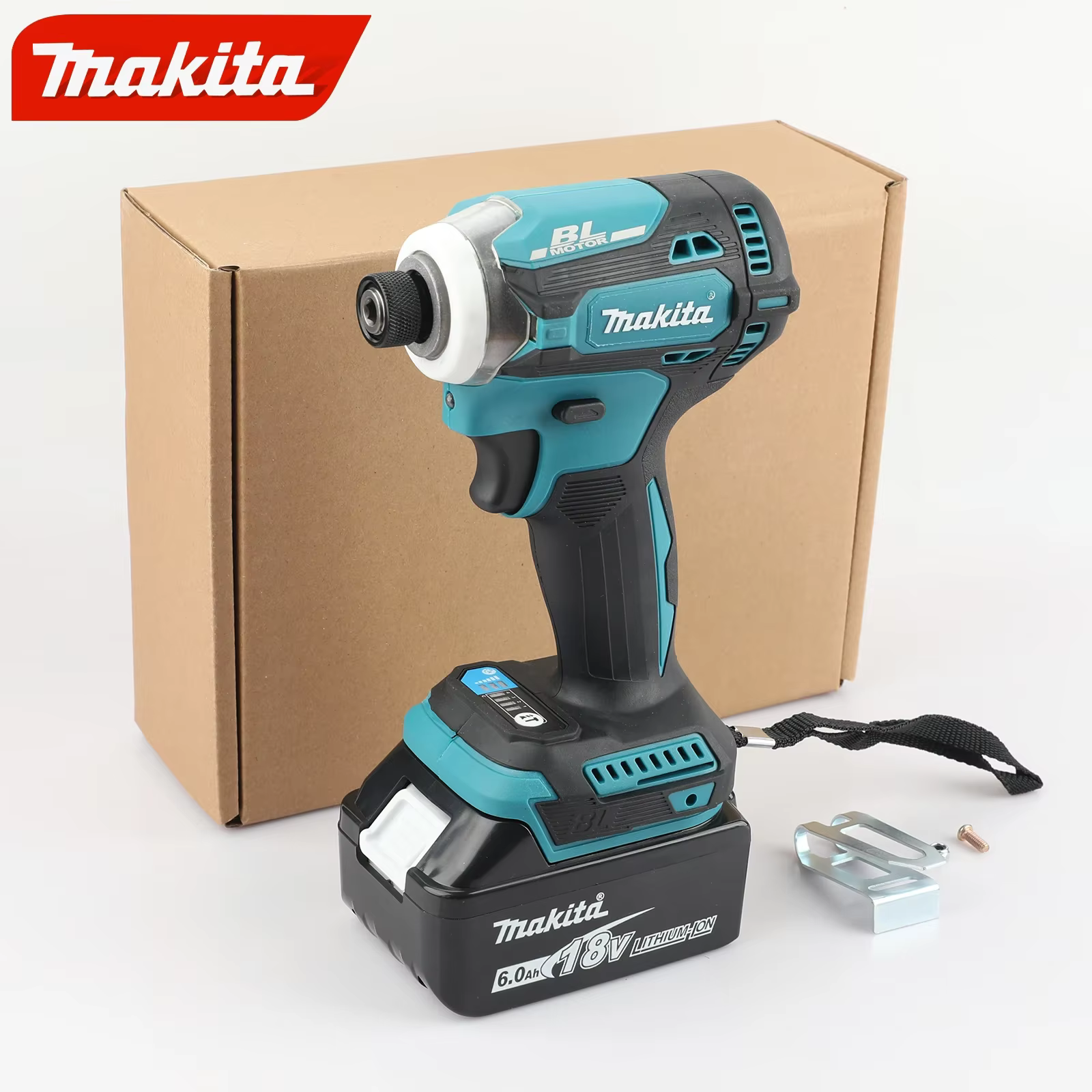 Makita DTD171 18V Perceuse-visseuse compacte sans balais rechargeable pour le bricolage domestique et les systèmes d'amélioration 2026