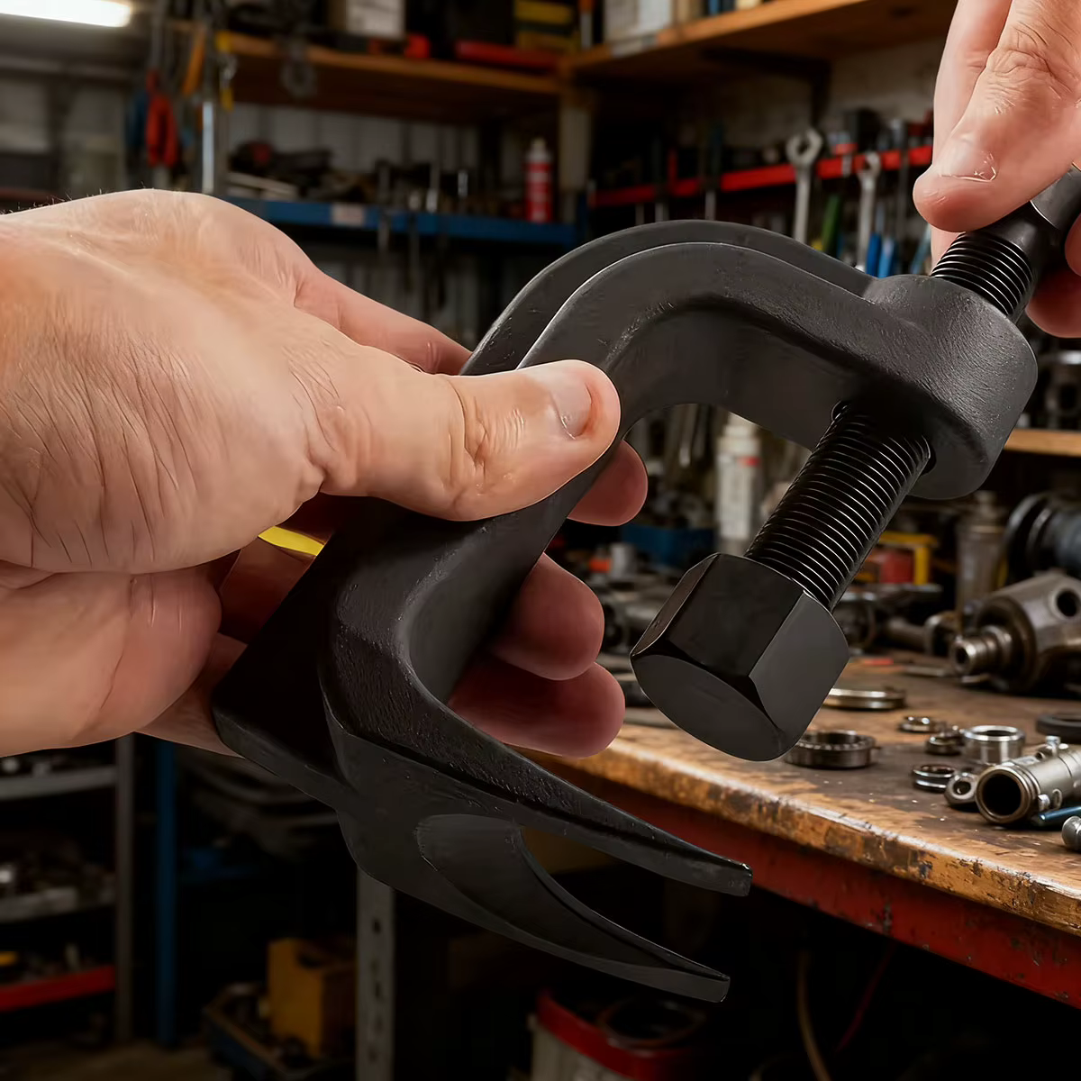 Outil de retrait de rotule, extracteur mécanique, outillage mécanique automatique, outil d'entretien de voiture, outils pour le démontage de voiture automobile