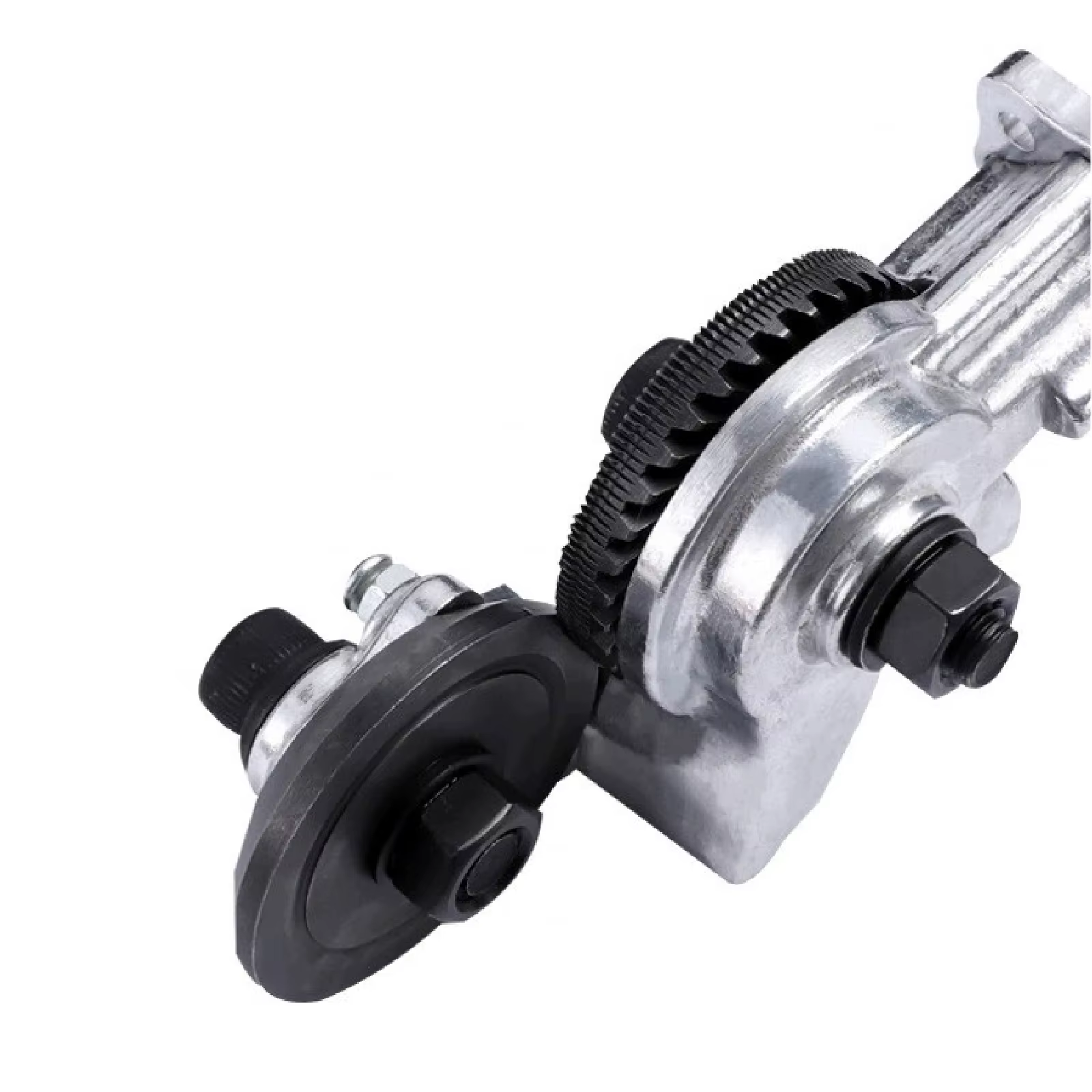 Coupe Tôle Métallique pour Perceuse Tête Rotative 360 Outil de Découpe Électrique Robuste sans Bavures pour Feuilles Métalliques