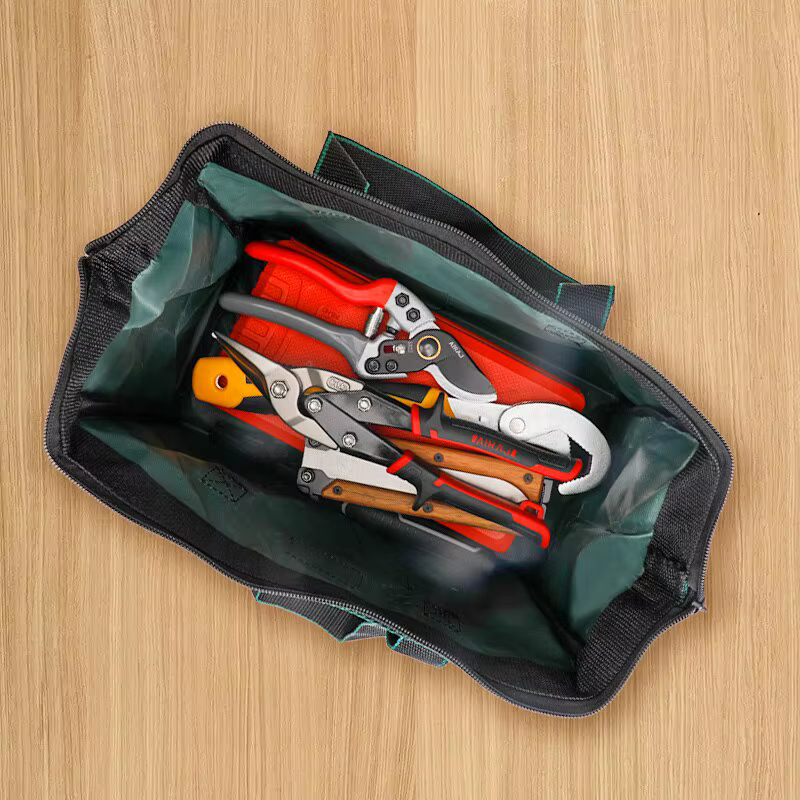 AIRAJ 13 Pouce Outil Sac Électricien Multifonctionnel Forte Durable Oxford Épaissie Bois De Stockage Portable Sac De Poche