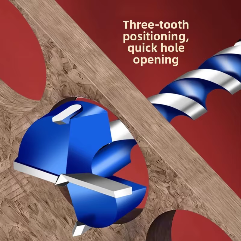 Scie cloche étendue robuste pour le travail du bois TG avec un grand diamètre de coupe et des trous précis