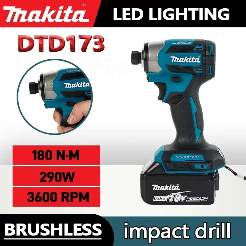 Makita 18V LXT Perceuse à percussion sans fil DTD173