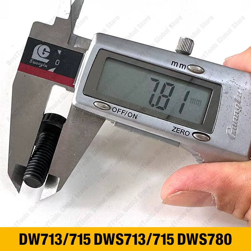 Boulon de lame de scie pour DEWALT N 600011 DW713 DW715 DWS713 DWS715 DWS780 DWS716 DWS779 DHS790 DCS361B