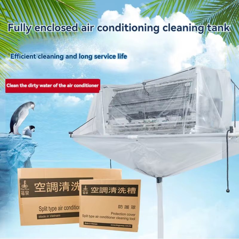 Outil de nettoyage de climatiseur de Type fendu, nettoyeur de climatisation mural, outils de lavage du plafond de la pièce