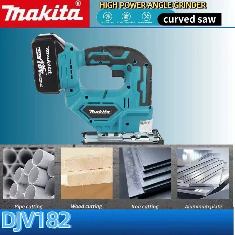 Scie sauteuse électrique sans fil Makita DJV182Z