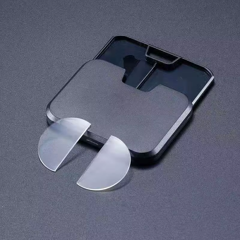 Lunettes de lecture bifocales en Silicone liquide, 2 pièces, lentilles presbytes à coller, grossissement, lentilles bifocales ultralégères réutilisables