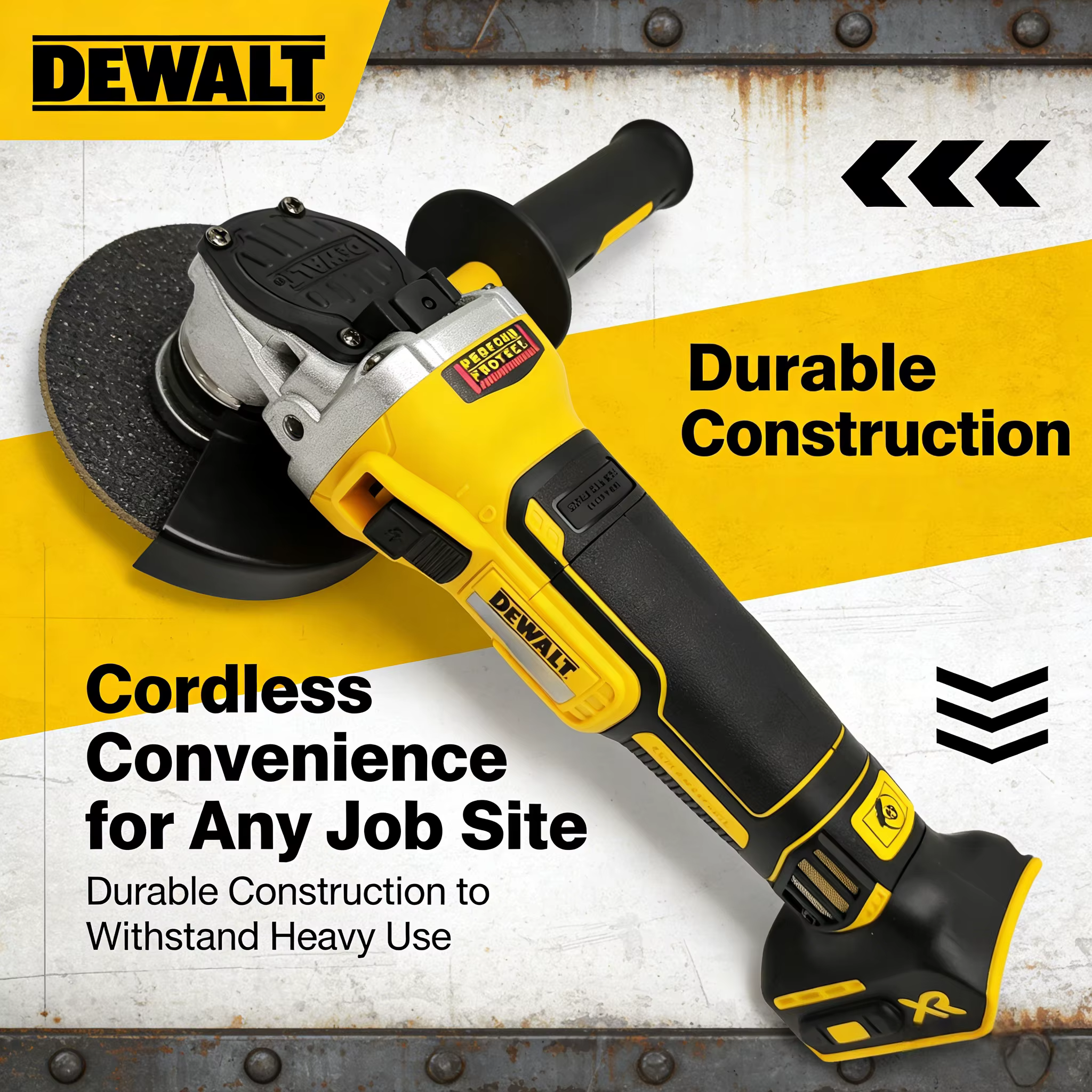 DEWALT DCG405N 20V Meuleuse d'angle sans fil sans balais