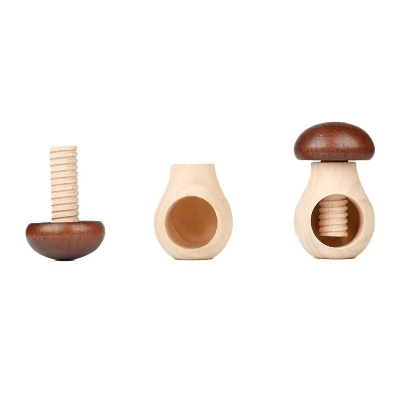 Nouveau casse-noisette en forme de champignon outil de cuisine multifonctionnel pour une fissuration facile pince à écrou réglable pour les noix noix noix de pécan maison