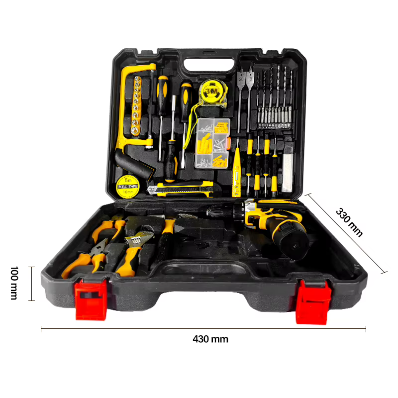 Kit d'outils multifonctionnels portables pour le bricolage et la rénovation domestique