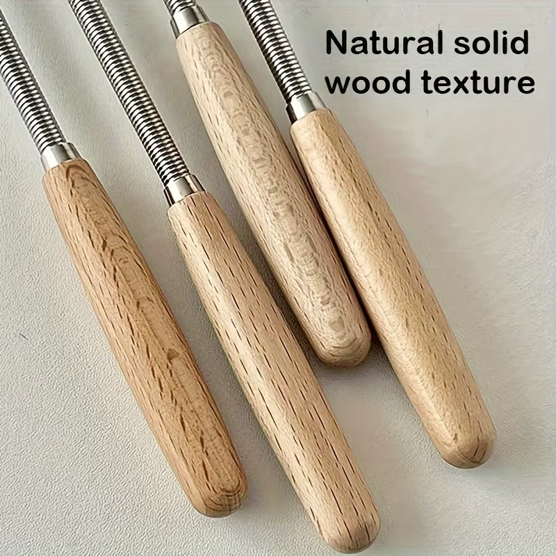 Mini batteur à œufs en acier inoxydable, manche en bois, mélangeur d'œufs, ensemble de cuisson, outils de gâteaux à domicile, accessoires de cuisine