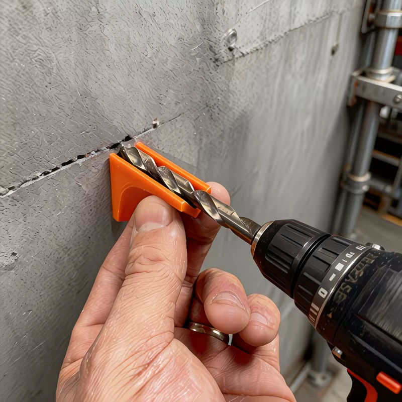 Rail de guidage pour perceuse (3 pièces)