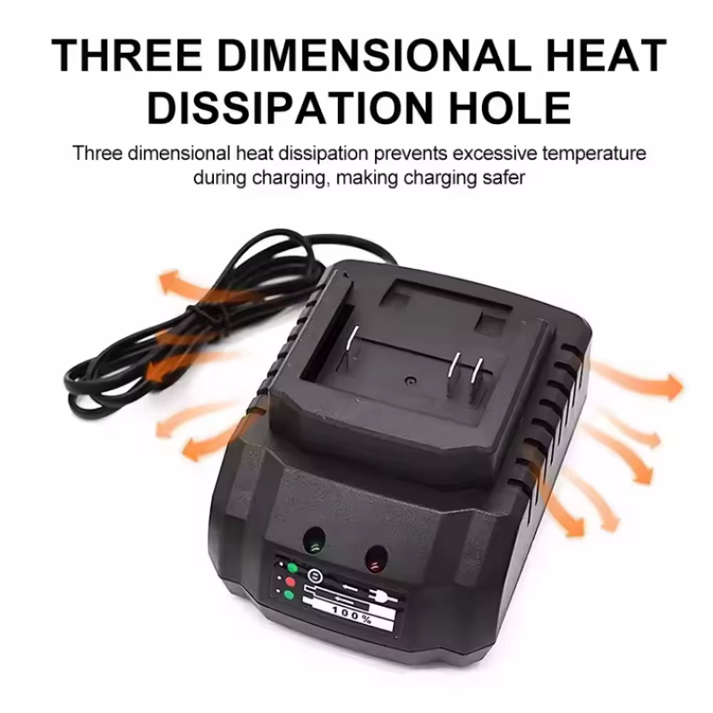 Chargeur pour batterie au Lithium modèle Makita 18V 21V