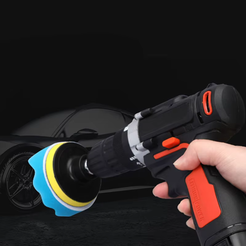 Ensemble de polissage et de cire de voiture de 3 pouces