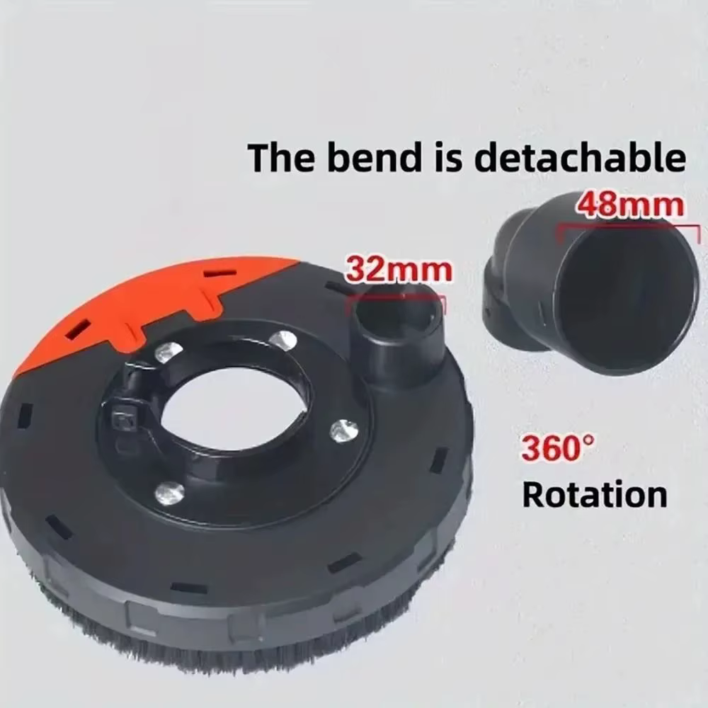 Cache-poussière universel détachable pour meuleuse d'angle
