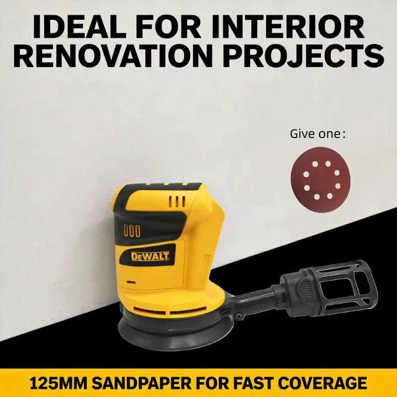 Ponceuse orbitale sans fil Dewalt : Machine de ponçage et de polissage sans fil 20V