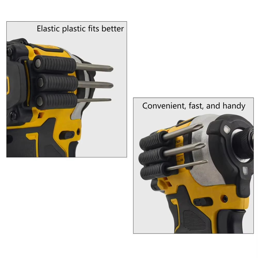 Support latéral à changement rapide pour embouts de perceuse ou de visseuse