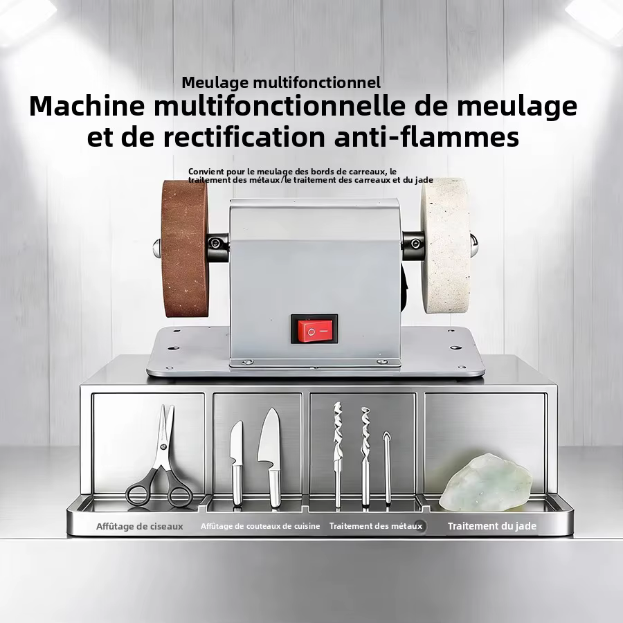 Mini meuleuse électrique de table