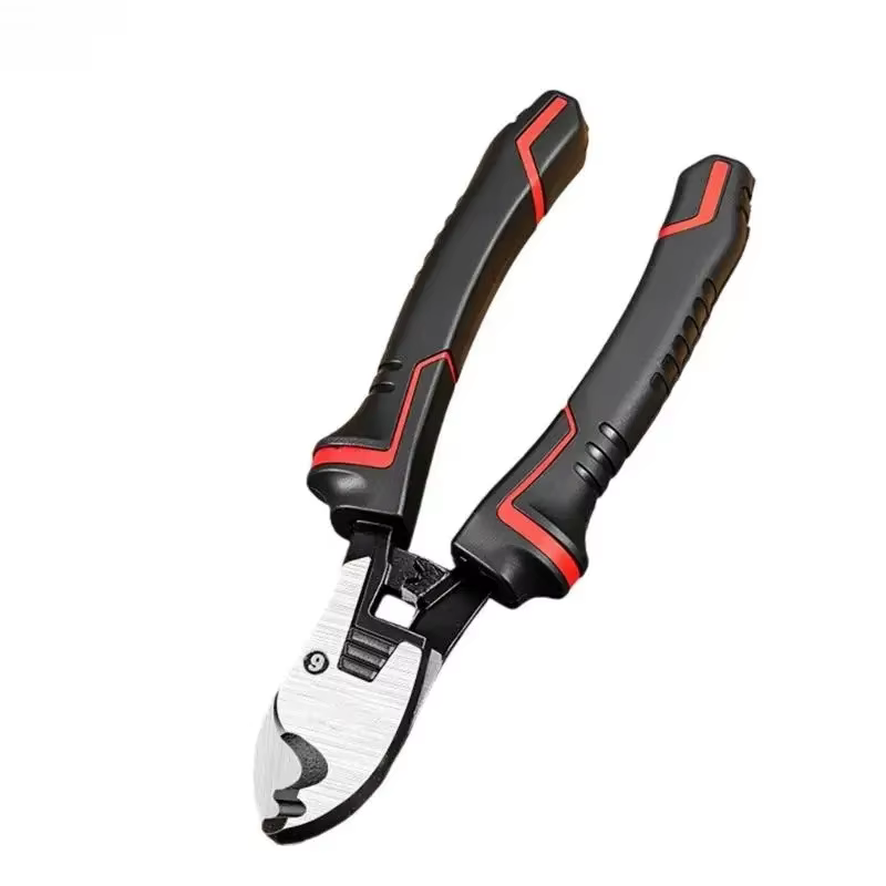 Coupe-câbles multifonctionnel 6-8-10 pouces – Pince d'électricien professionnelle avec ciseaux – Outil manuel de coupe de fil robuste