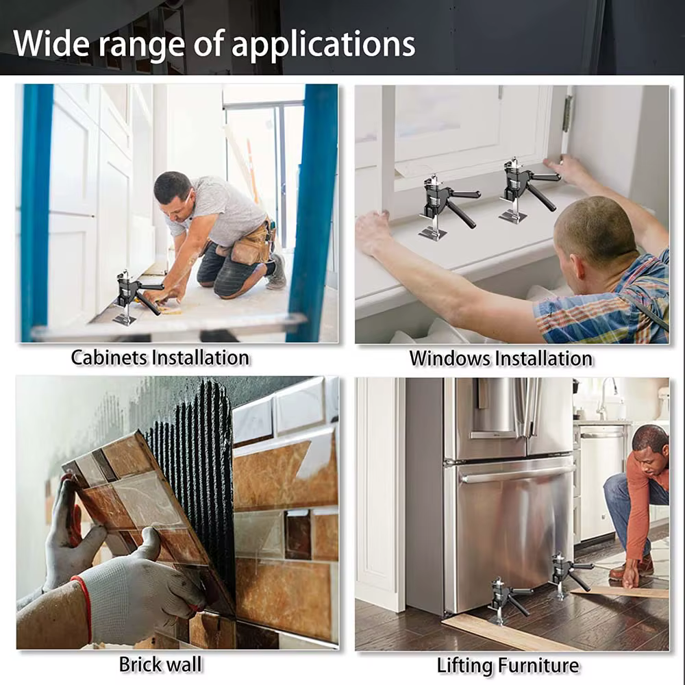 Nouvel outil de levage manuel, bras permettant d'économiser du travail, panneau de porte, cloisons sèches, panneau d'armoire de levage, ajusteur de hauteur de carrelage, outils d'ascenseur