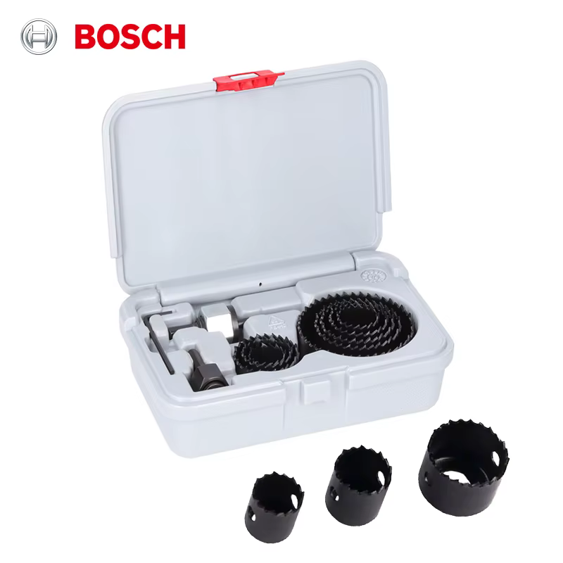 Ensemble de scies cloches Bosch 14 pièces 22/25/29/35/38/44/51/68 mm pour le bois et le cloison sèche