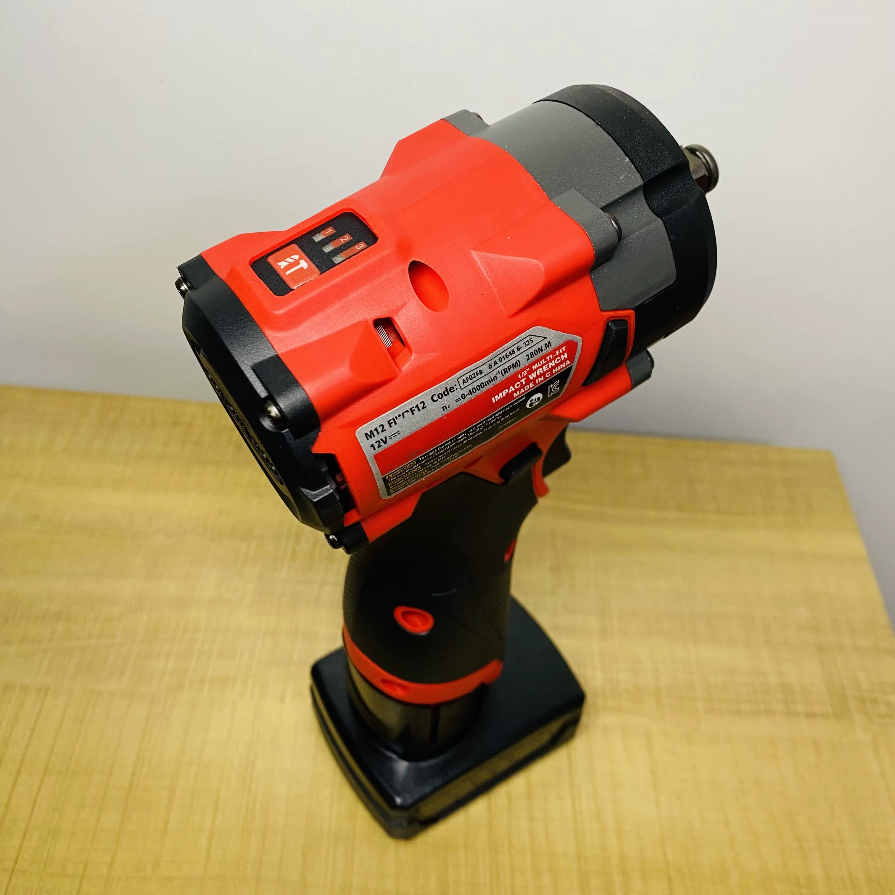 Clé électrique sans balais pour batterie Milwaukee 12V