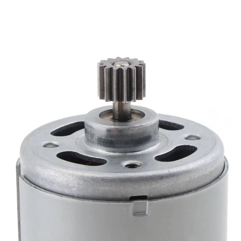 1 pièces Durable 21V RS550 moteur à courant continu 14 dents 28000 tr/min