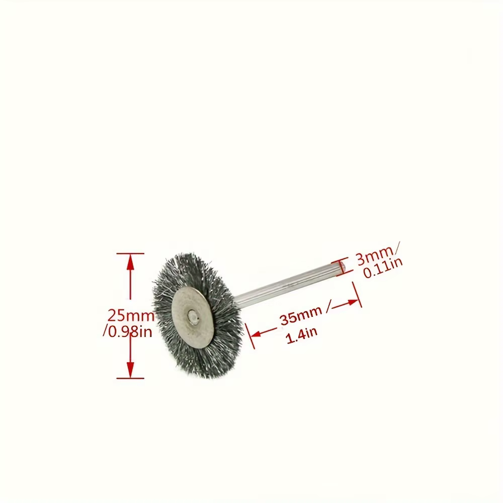 Mini perceuse à brosse métallique en acier