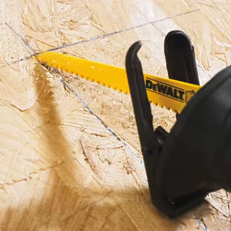 DEWALT DW4802 lames de scie alternative 6 pouces coupe du bois bi-métal cône arrière 5 pièces