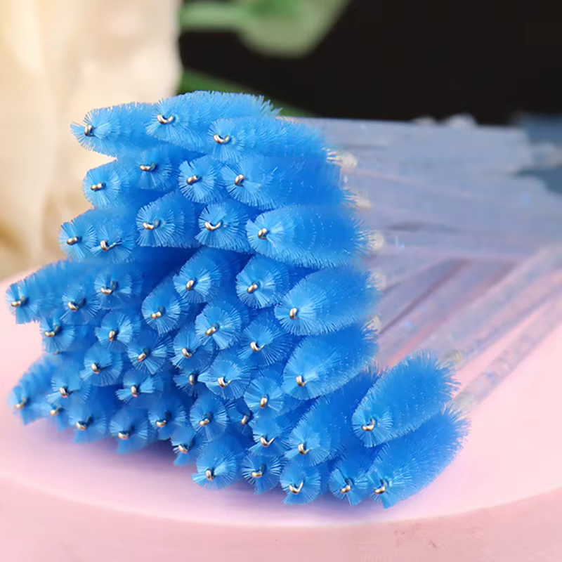 Brosses à Cils en Forme de Poulet, Outils d'Extension, Brosses à Mascara, Applicateur, Bobines, Cosmétique, 50 Pièces