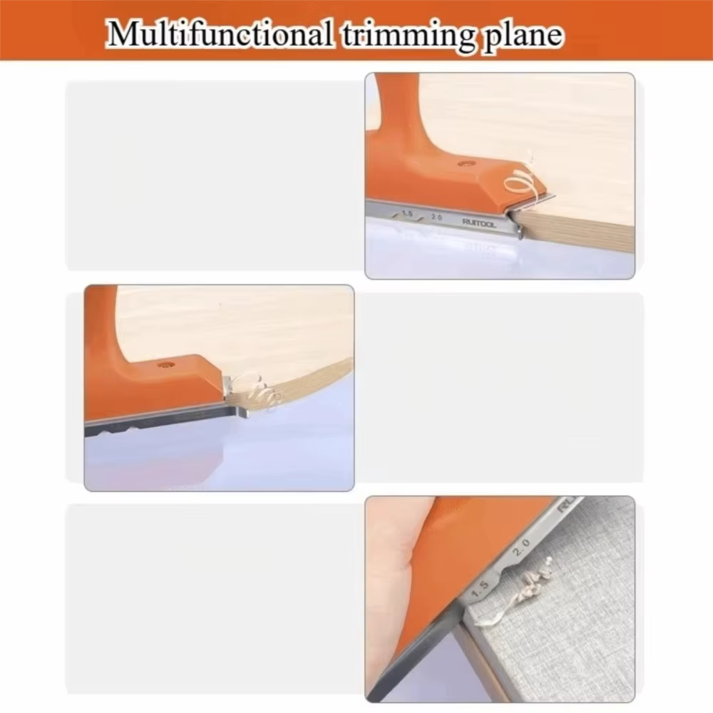 Mini outil 3 en 1, coupe-bordure pour le travail du bois