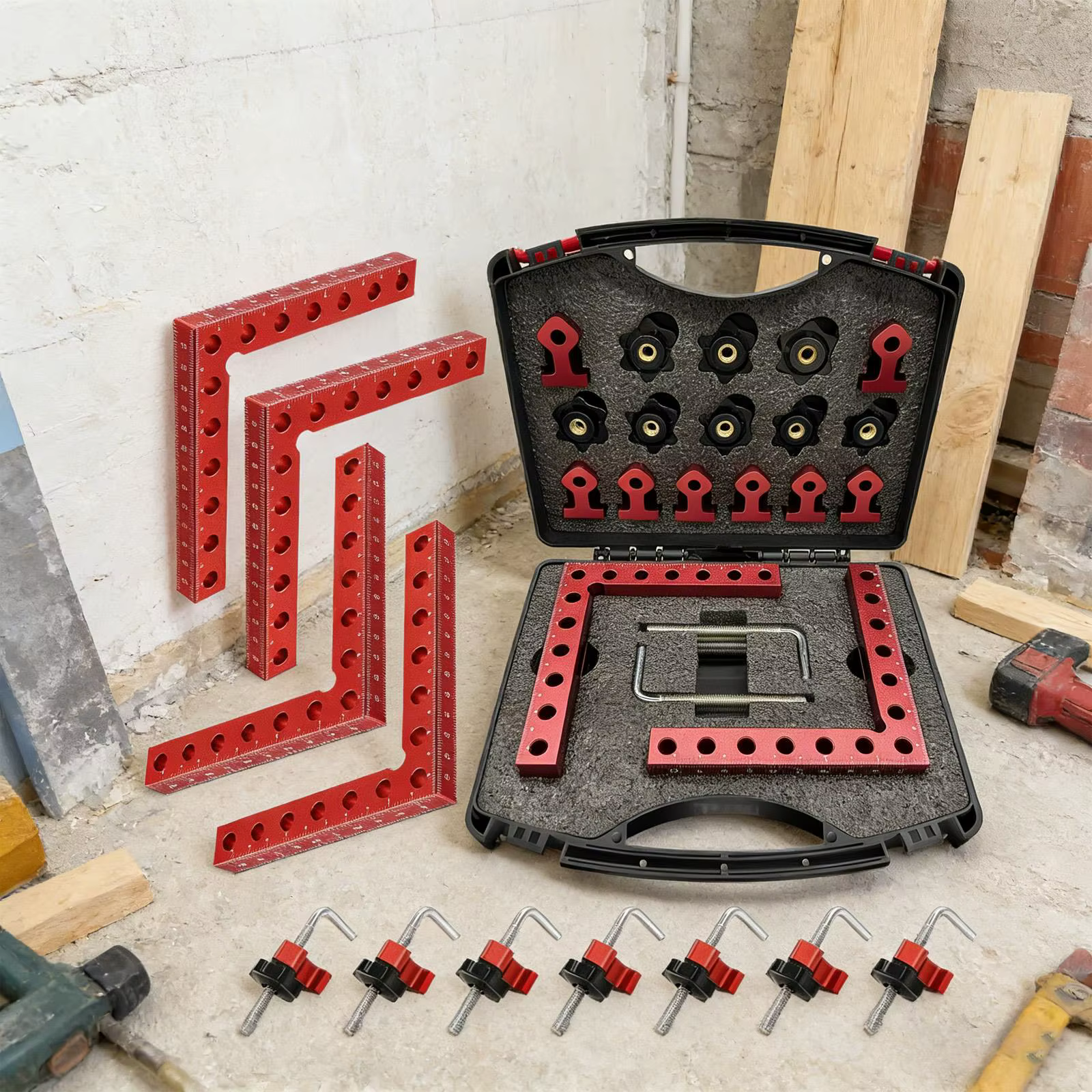 Serre-joints d'angle pour le travail du bois