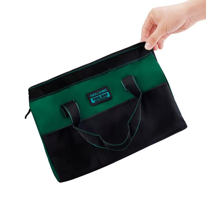 AIRAJ 13 Pouce Outil Sac Électricien Multifonctionnel Forte Durable Oxford Épaissie Bois De Stockage Portable Sac De Poche