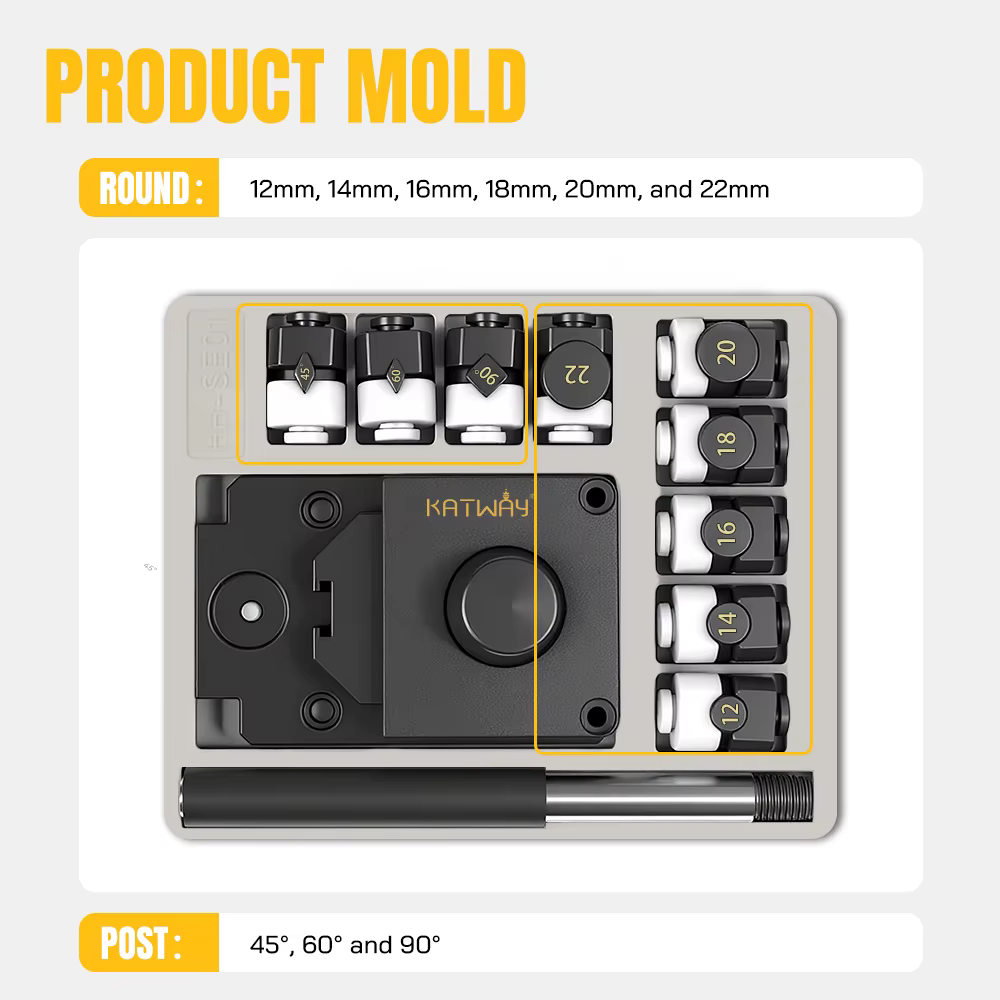 Kit d'outils de cintreuse d'anneaux multifonctions