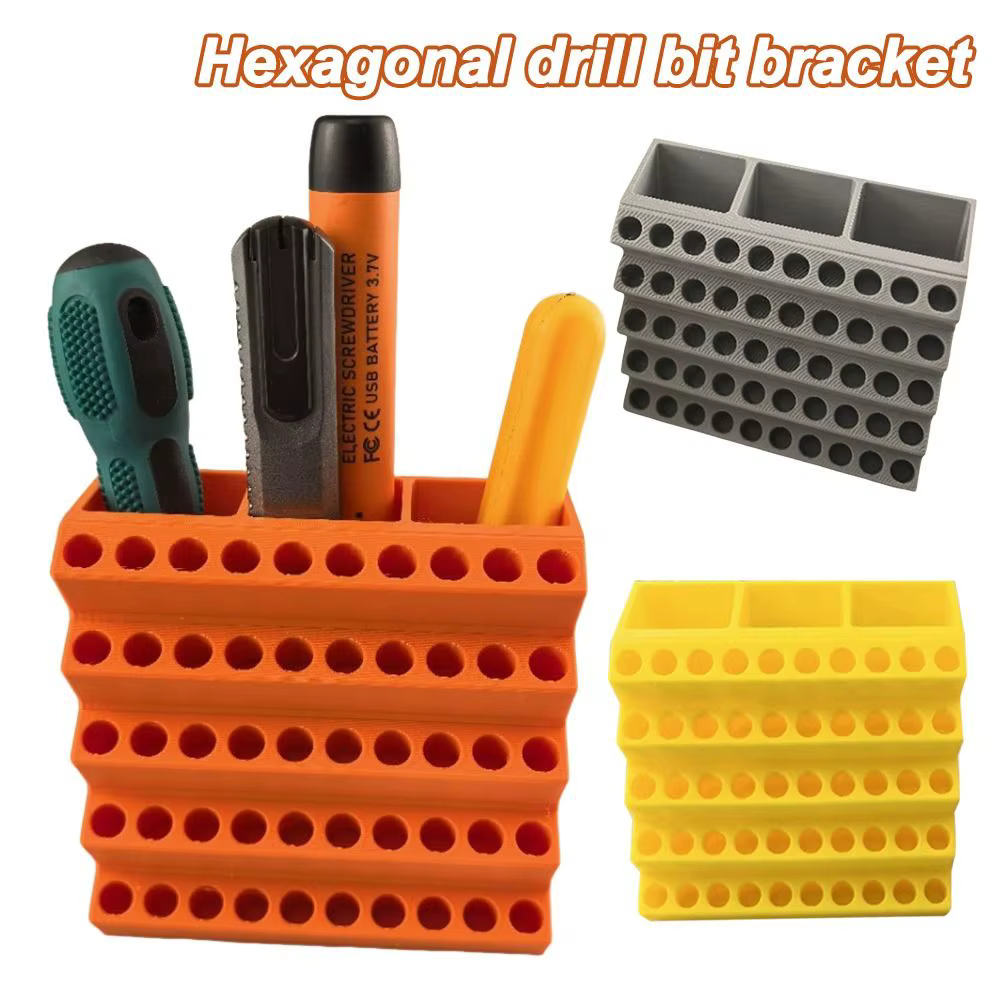 Boîte de rangement pour embouts de perceuse et tournevis